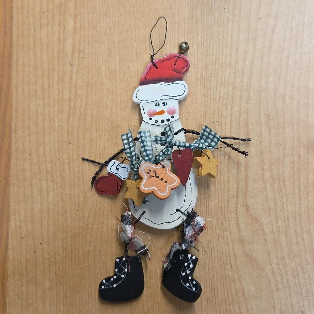 Festive Snowman ‎ Ornaments 11 Pieces